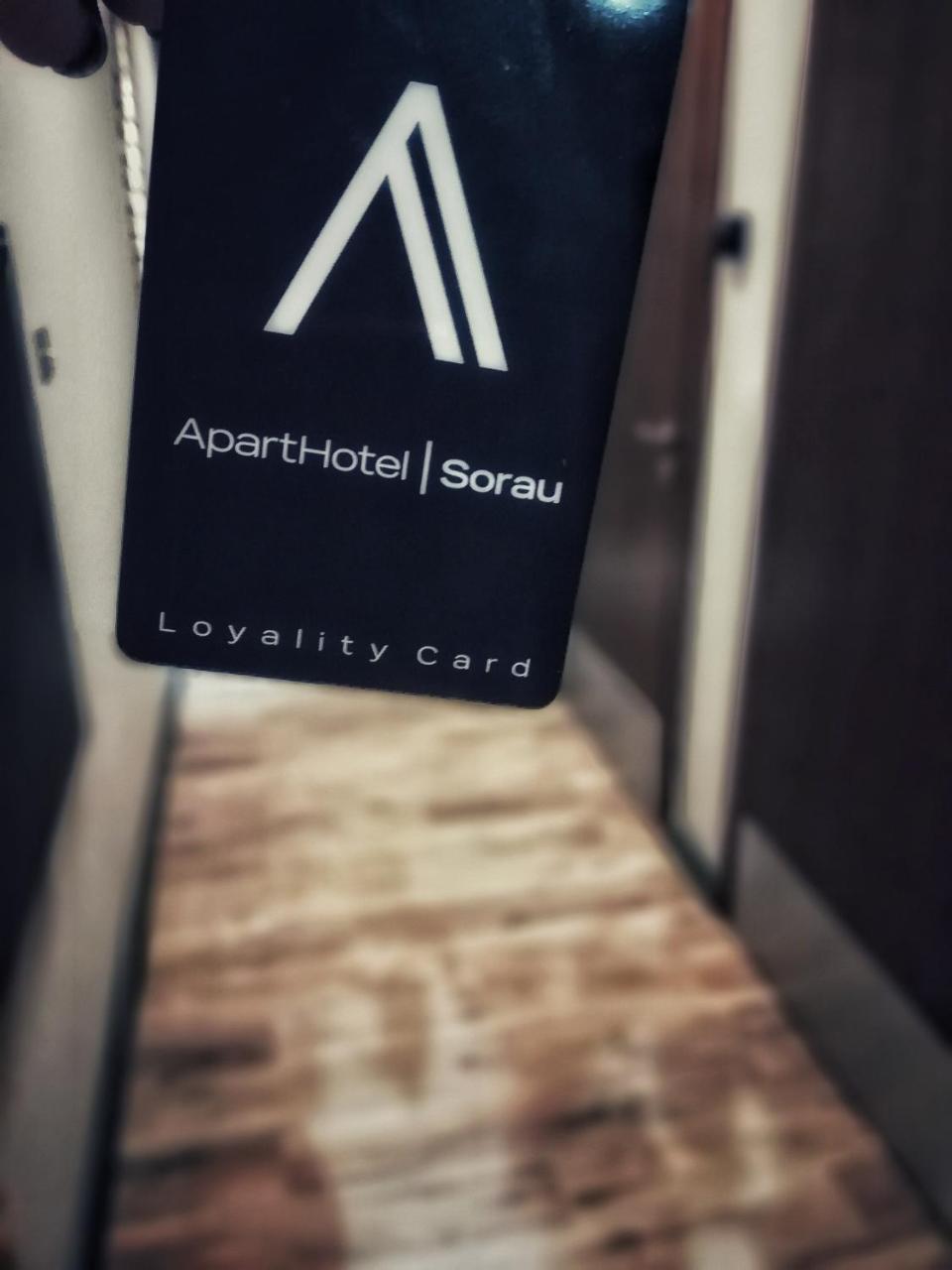 Apartsuites I Sorau Zary  Exterior photo A loyalty card